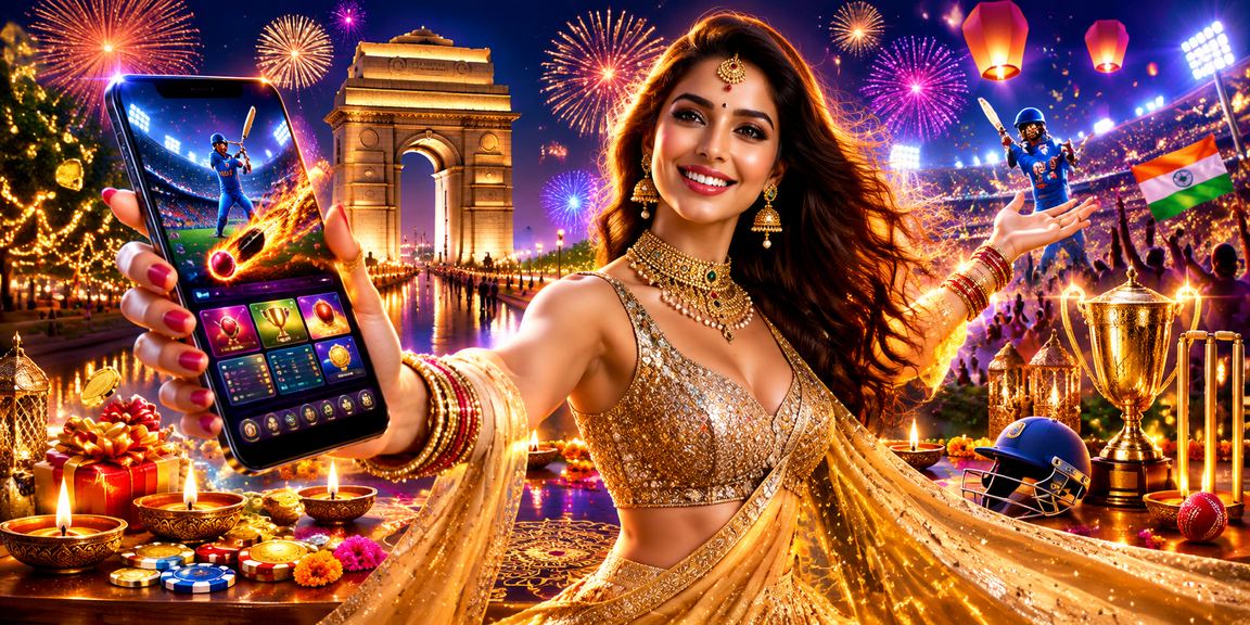 Delhi India Gate with casino and cricket betting focus